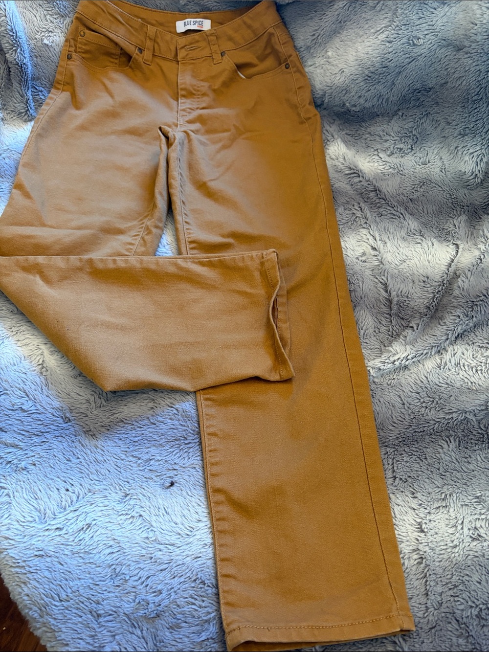 Blue Spice women’s cropped rust Brown Casual Chinos